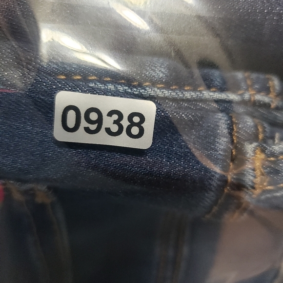 Madewell Cali Demi-Boot Jeans,  Color blue, Size 33P - Picture 10 of 11